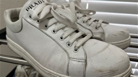 How to clean high end white leather sneakers 